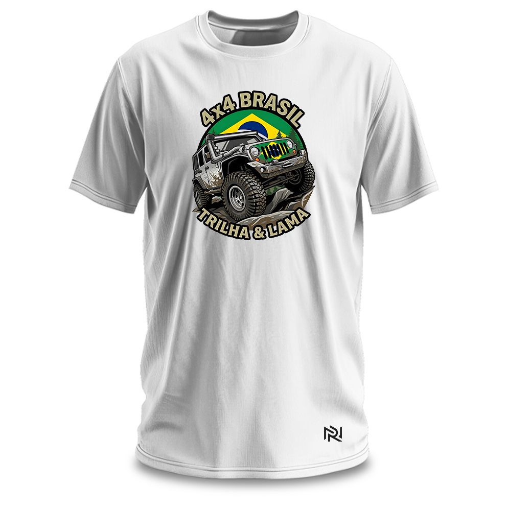 Camiseta Masculina 4X4 Brasil