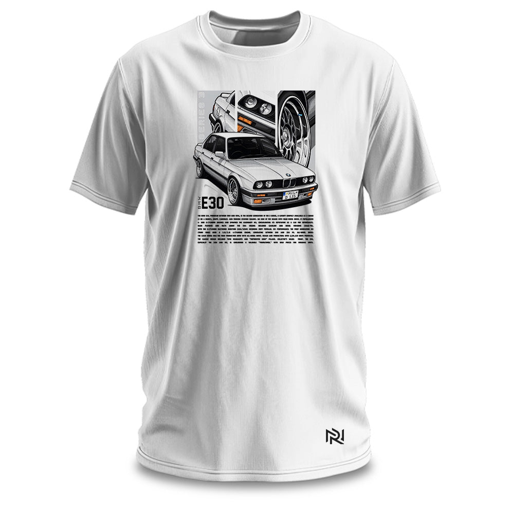 Camiseta Masculina BMW E Trinta