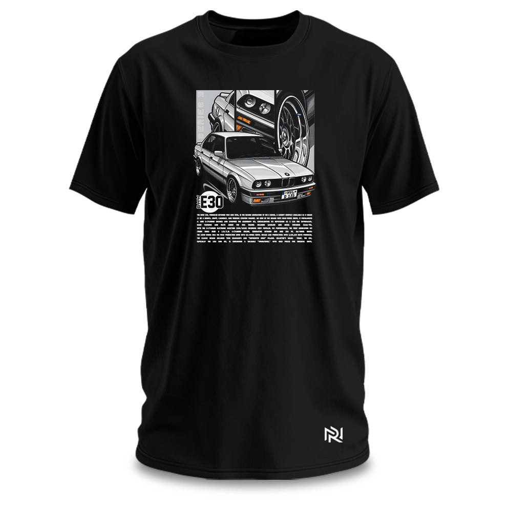 Camiseta Masculina BMW E Trinta