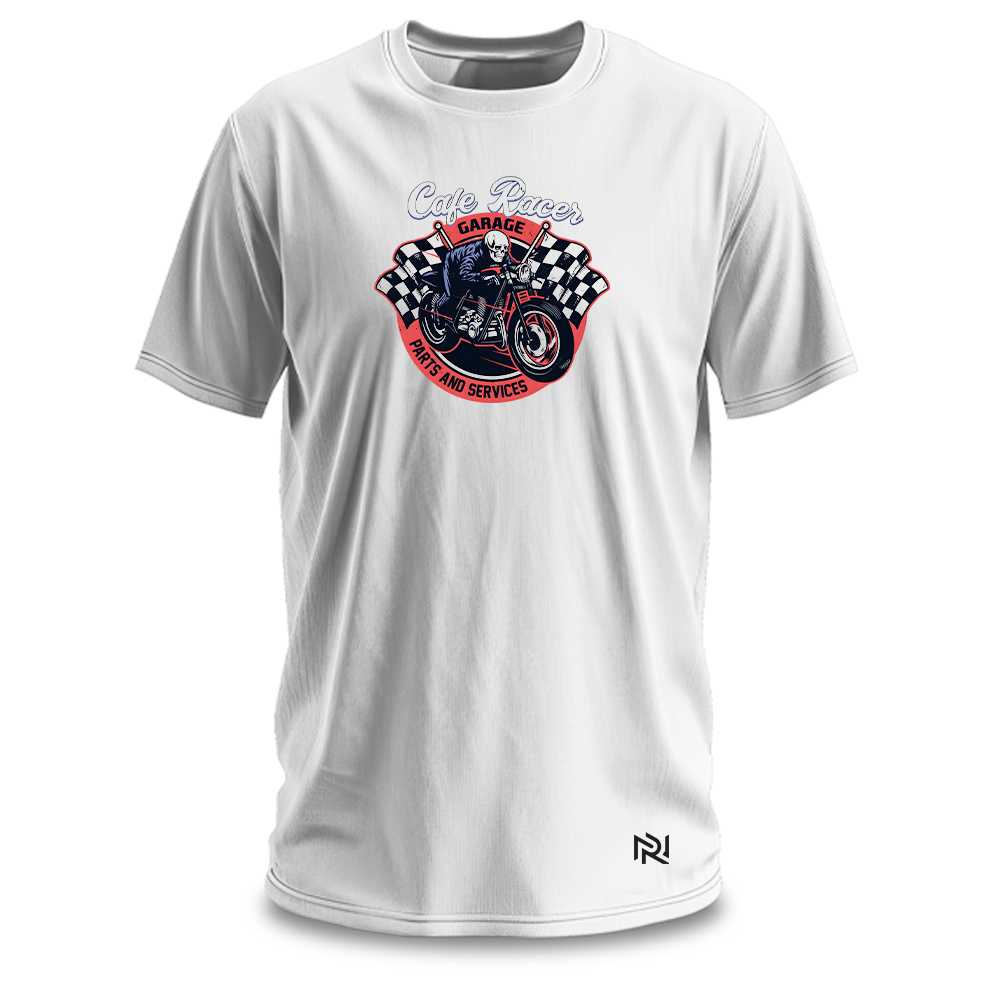 Camiseta Masculina Cafe Racer Garage