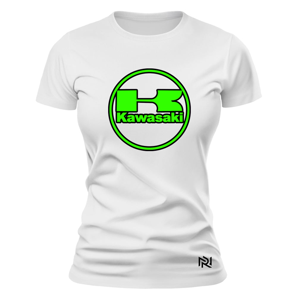 Camiseta Feminina Baby Look Kawasaki Verdant Fury