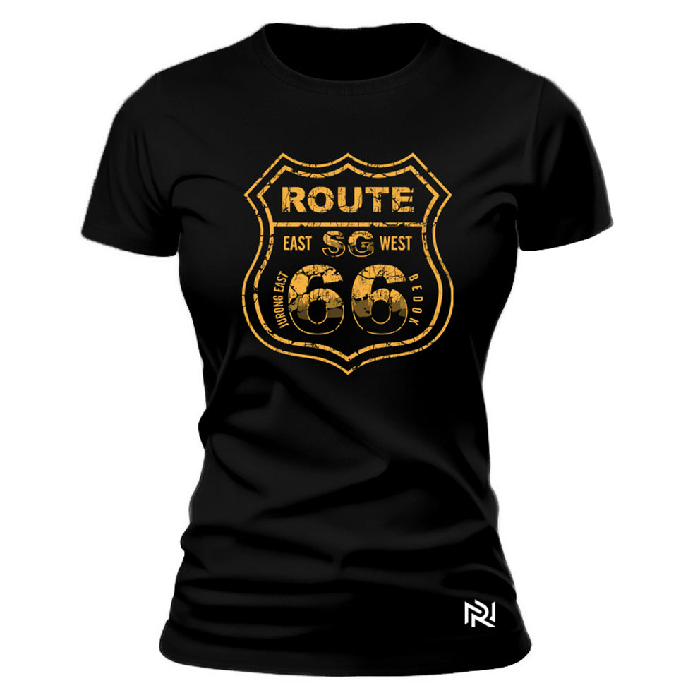 Camiseta Feminina Baby Look Route