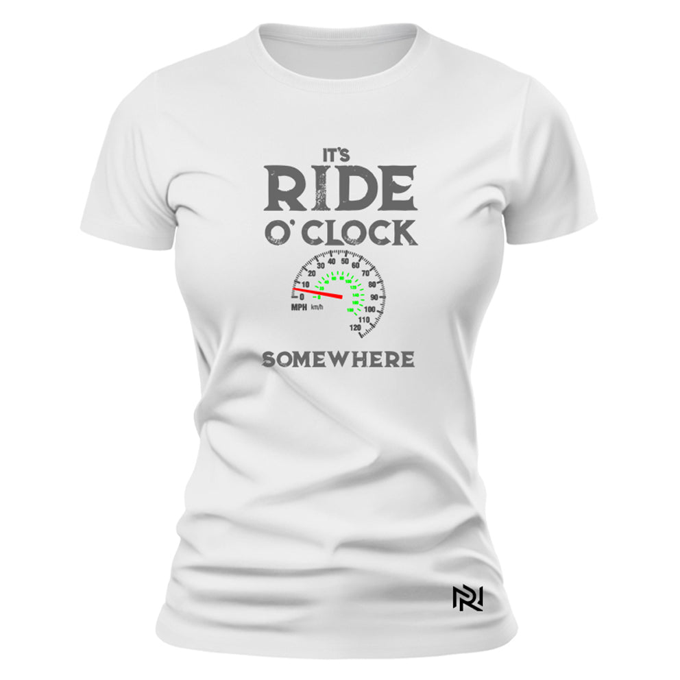 Camiseta Feminina Baby Look Clock
