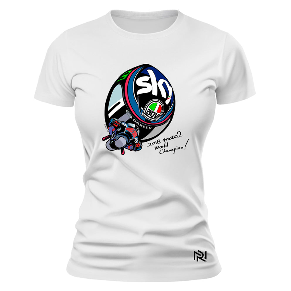 Camiseta Feminina Baby look Sky