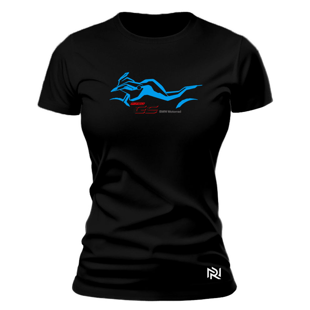 Camiseta Feminina Baby Look BMW GS750