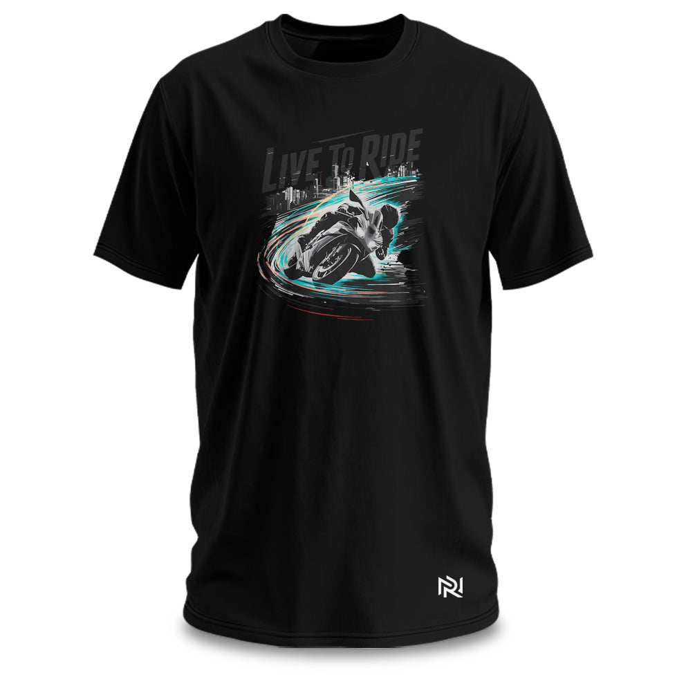 Camiseta Masculina Live To Ride
