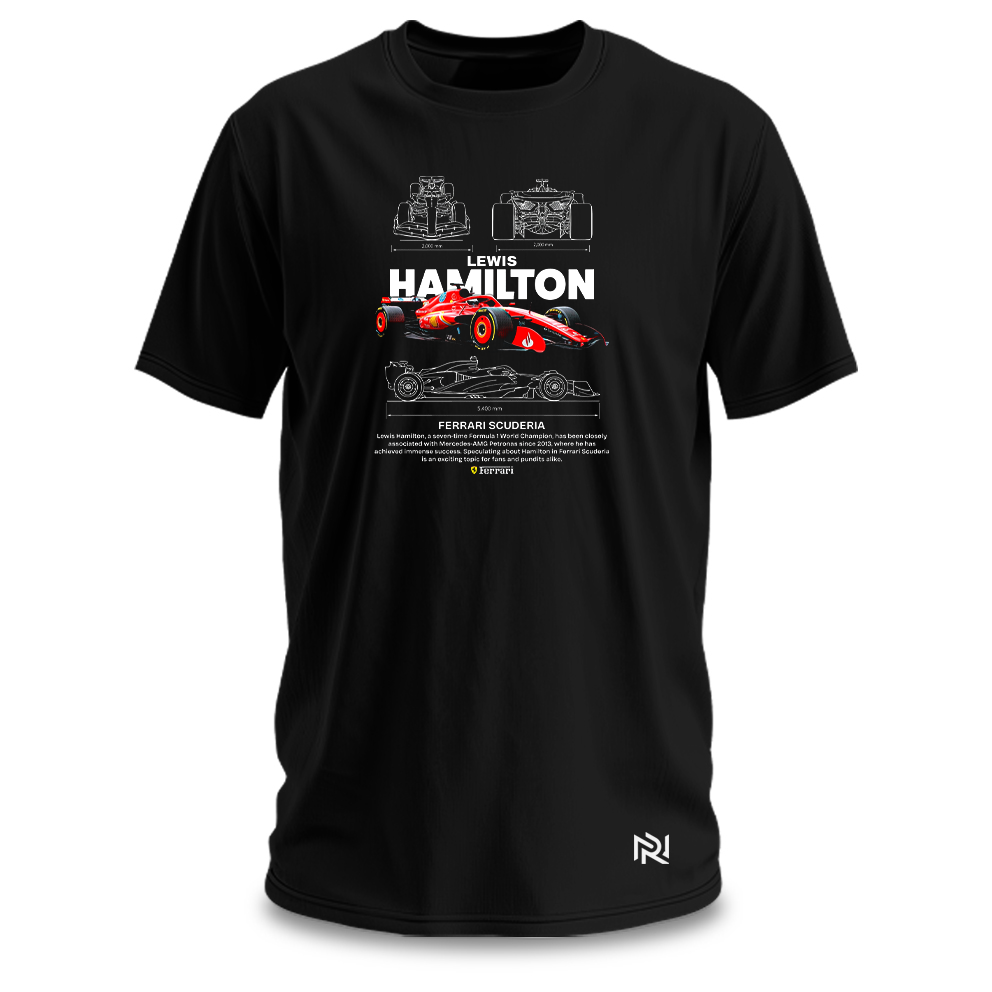Camiseta Masculina Hamilton