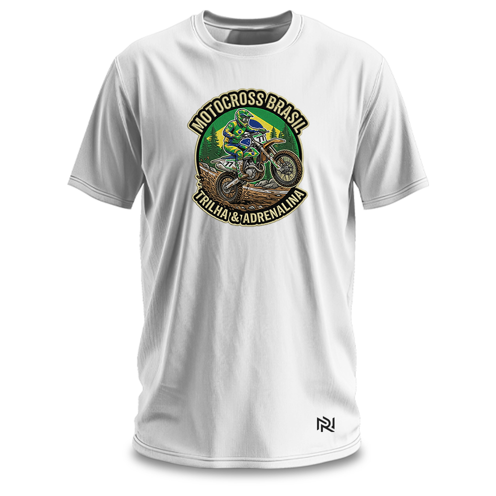 Camiseta Masculina Motocross Brasil