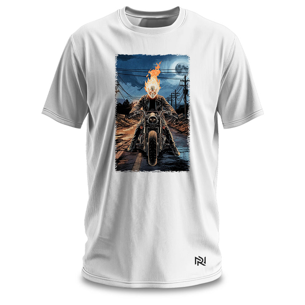 Camiseta Masculina Motoqueiro Fantasma