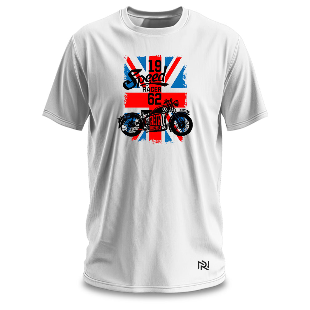 Camiseta Masculina Retro Motorcycle