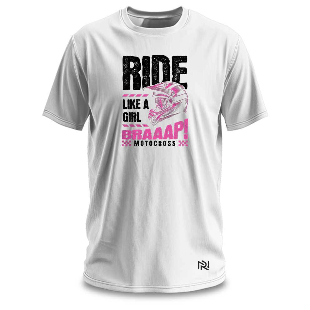 Camiseta Masculina Ride Like a Girl