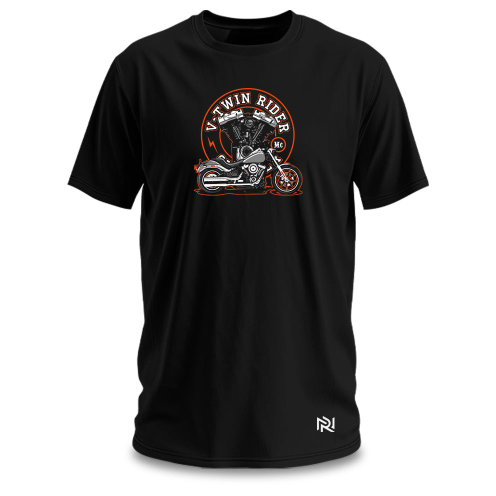 Camiseta Masculina V-Twin Rider