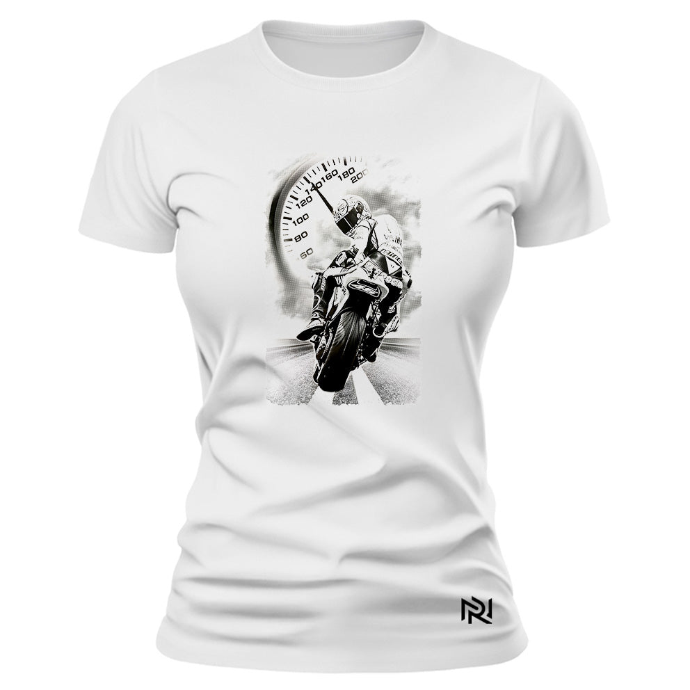 Camiseta Feminina Baby Look Free Rider
