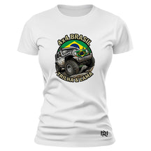 Camiseta Feminina Baby Look 4X4 Brasil