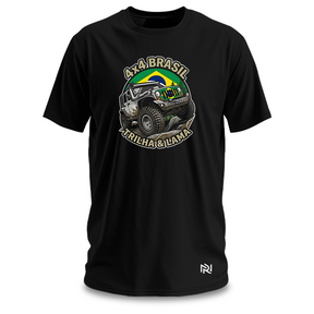 Camiseta Masculina 4X4 Brasil
