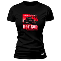 Camiseta Feminina Baby Look American Hot Rod