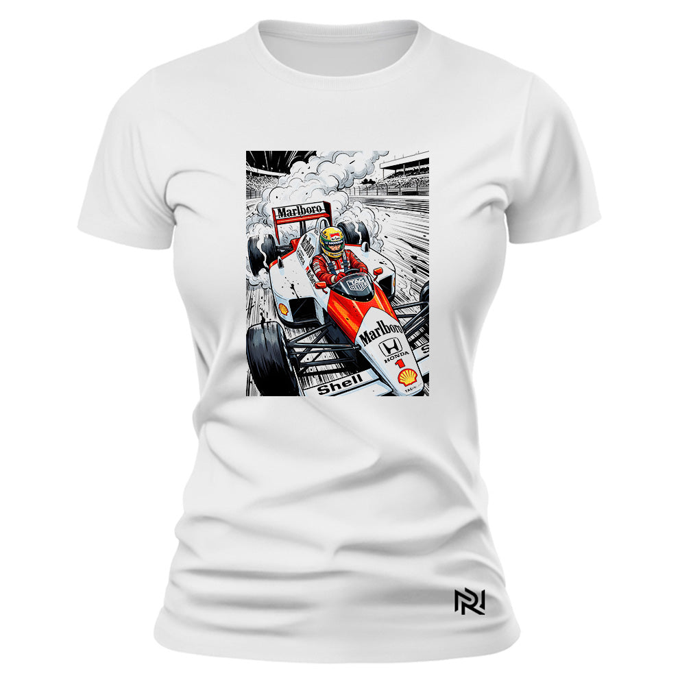 Camiseta Feminina Baby Look Anime F1