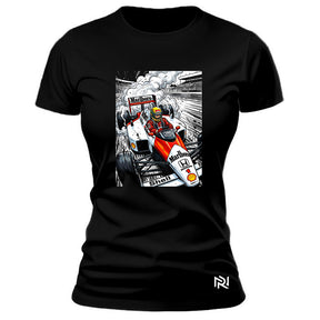 Camiseta Feminina Baby Look Anime F1