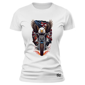 Camiseta Feminina Baby Look Aguia USA