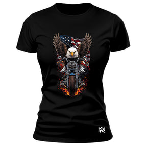 Camiseta Feminina Baby Look Aguia USA