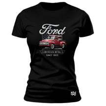 Camiseta Feminina Baby Look American Metal