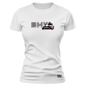 Camiseta Feminina Baby Look BMW GT