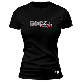 Camiseta Feminina Baby Look BMW GT
