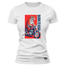 Camiseta Feminina Baby Look Born to Roar