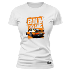 Camiseta Feminina Baby Look Build Your Dreams