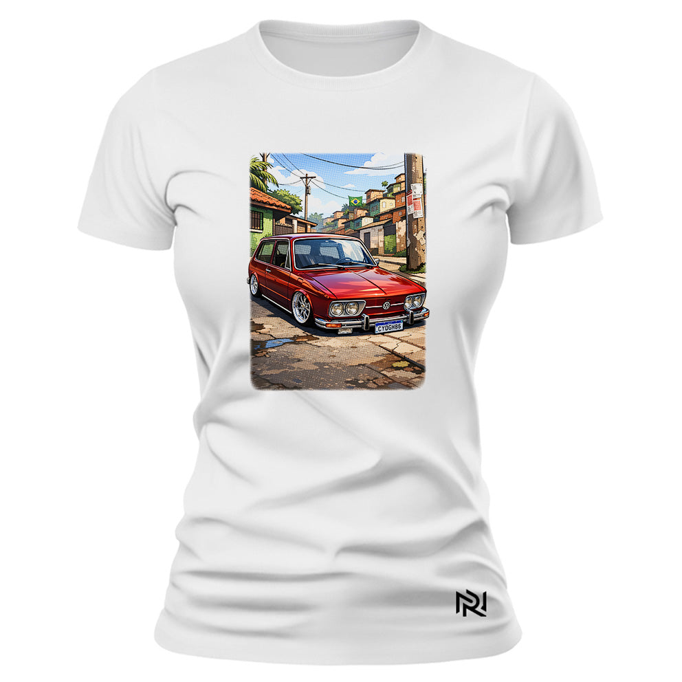 Camiseta Feminina Baby Look Brasília