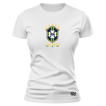 Camiseta Feminina Baby Look Brasão Ride Brasil