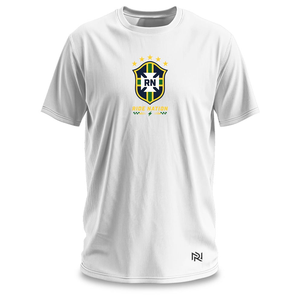 Camiseta Masculina Brasão Ride Brasil