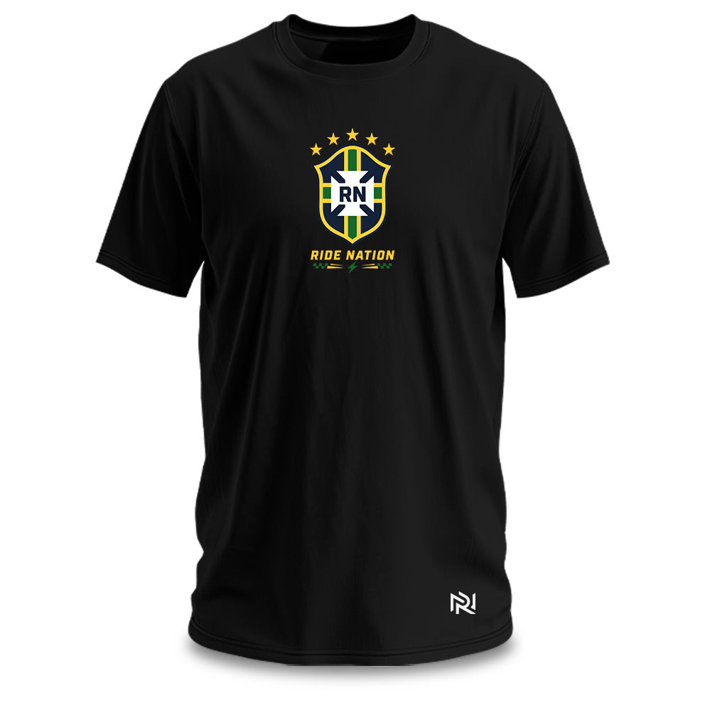 Camiseta Masculina Brasão Ride Brasil