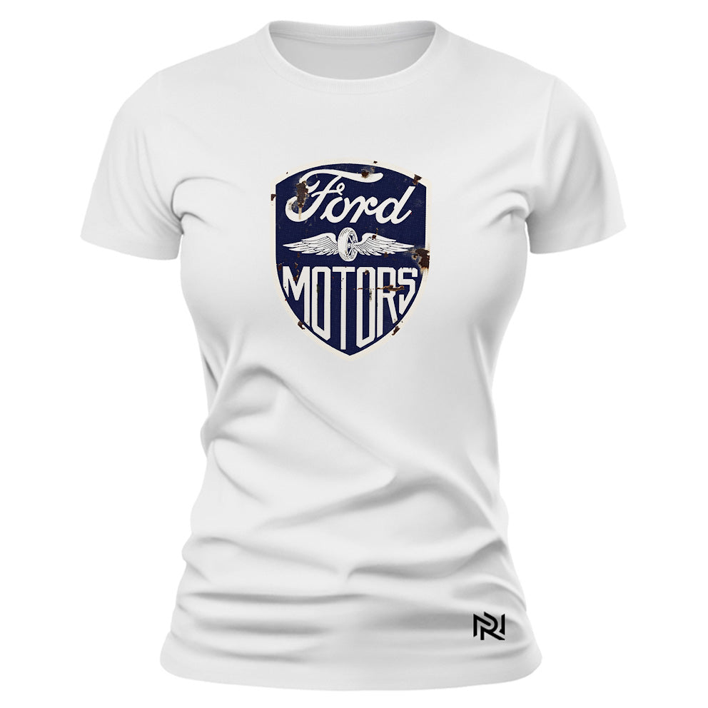 Camiseta Feminina Baby Look Brasão FM
