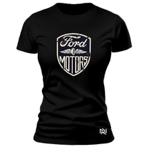 Camiseta Feminina Baby Look Brasão FM