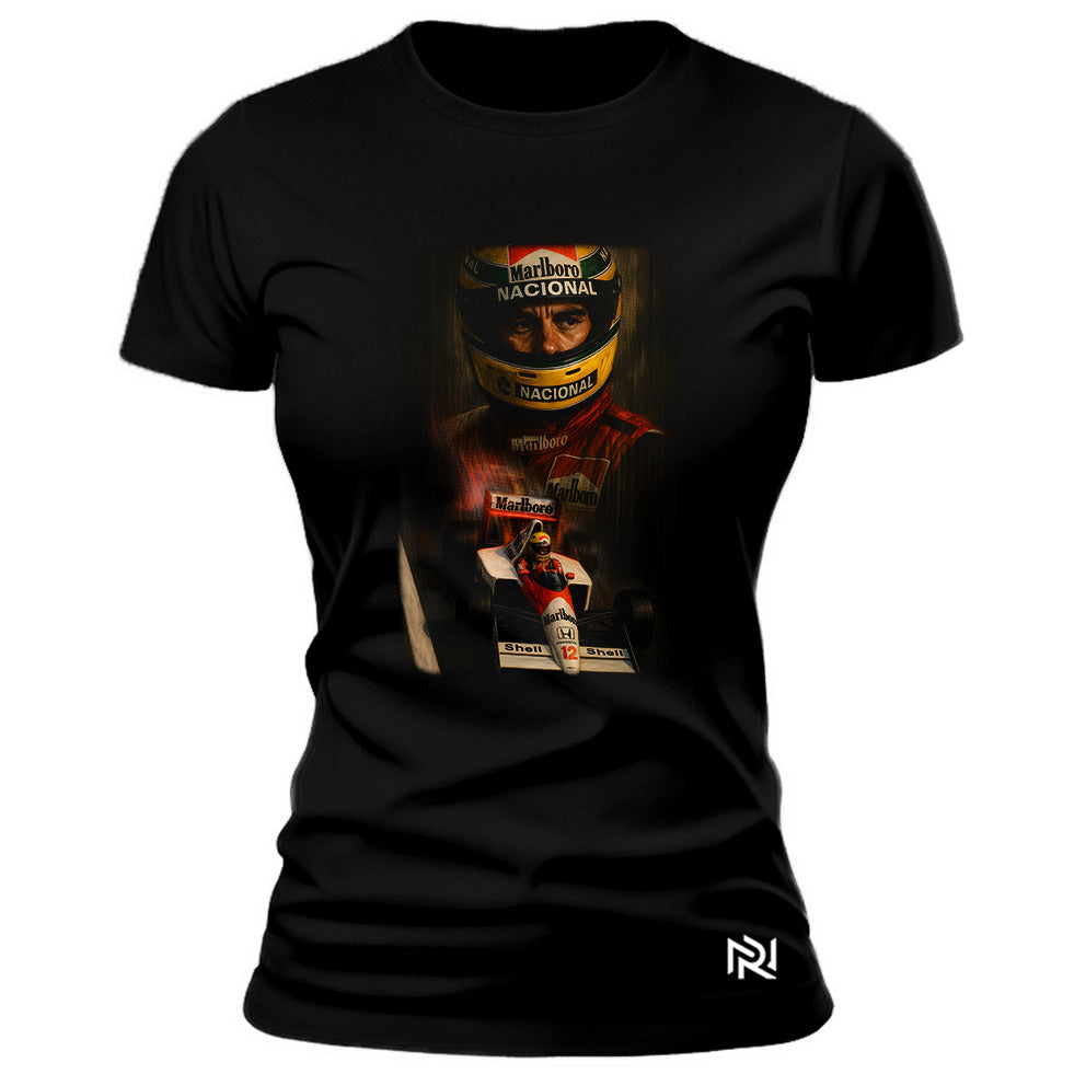 Camiseta Feminina Baby Look Campeão F1
