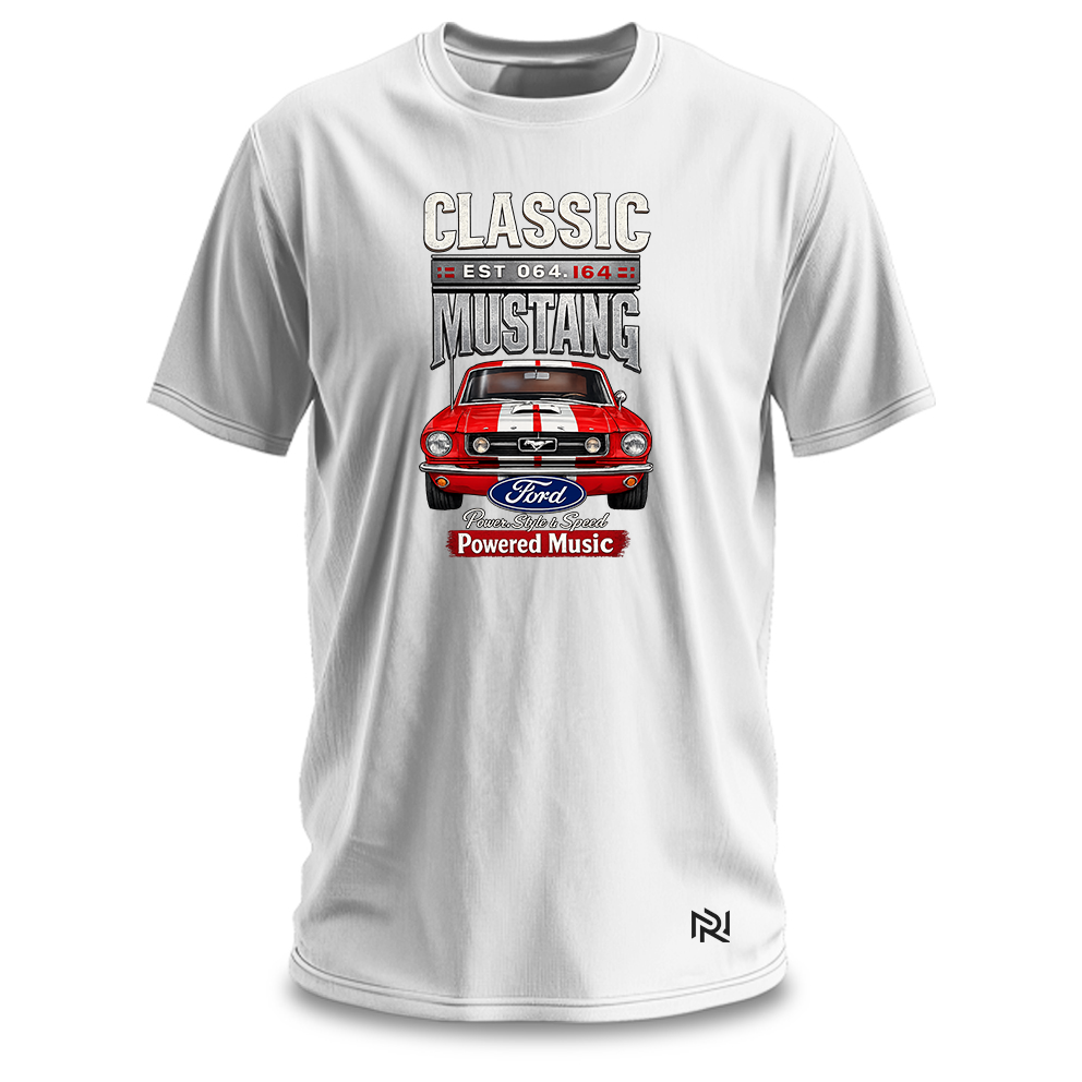 Camiseta Masculina Classic Mustang