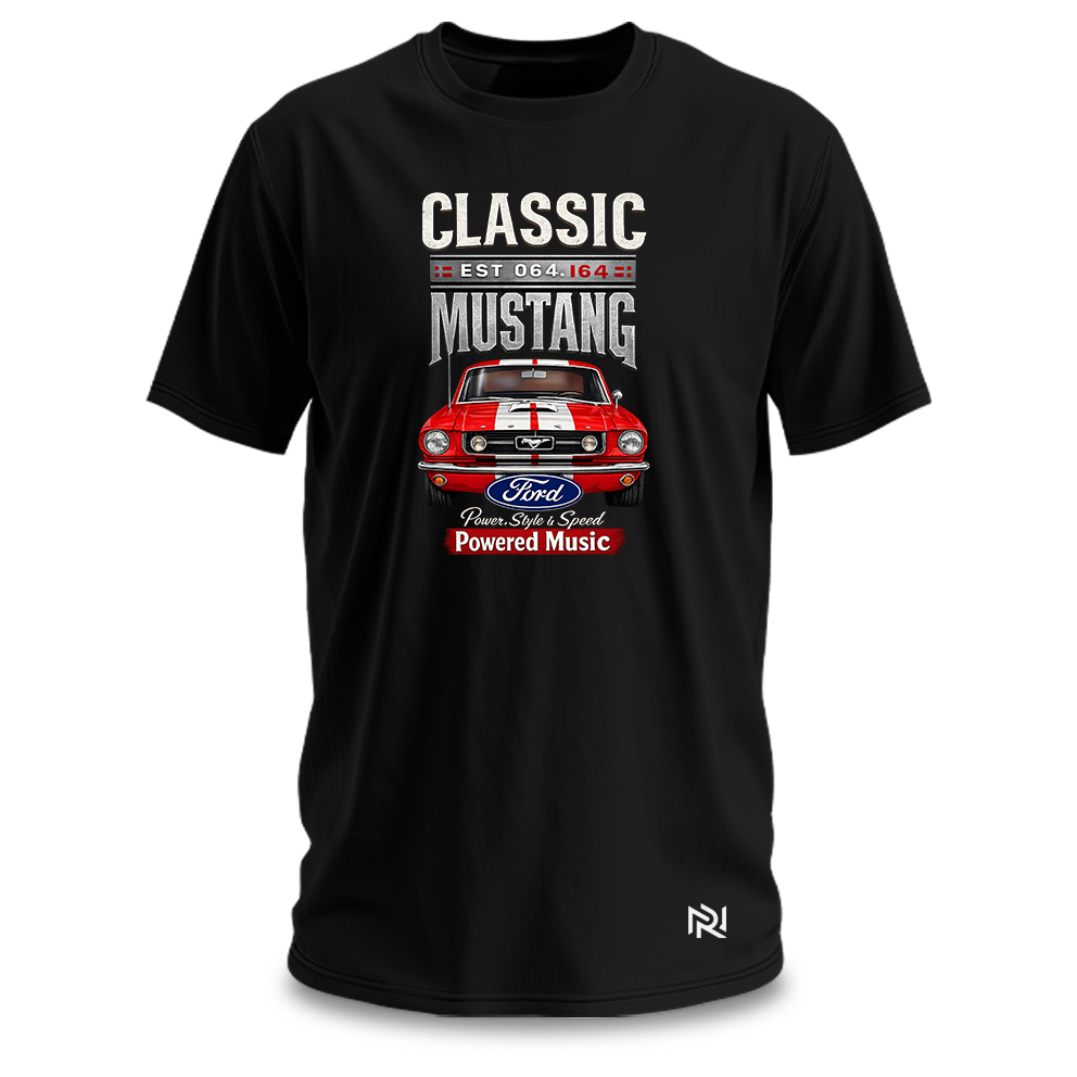Camiseta Masculina Classic Mustang
