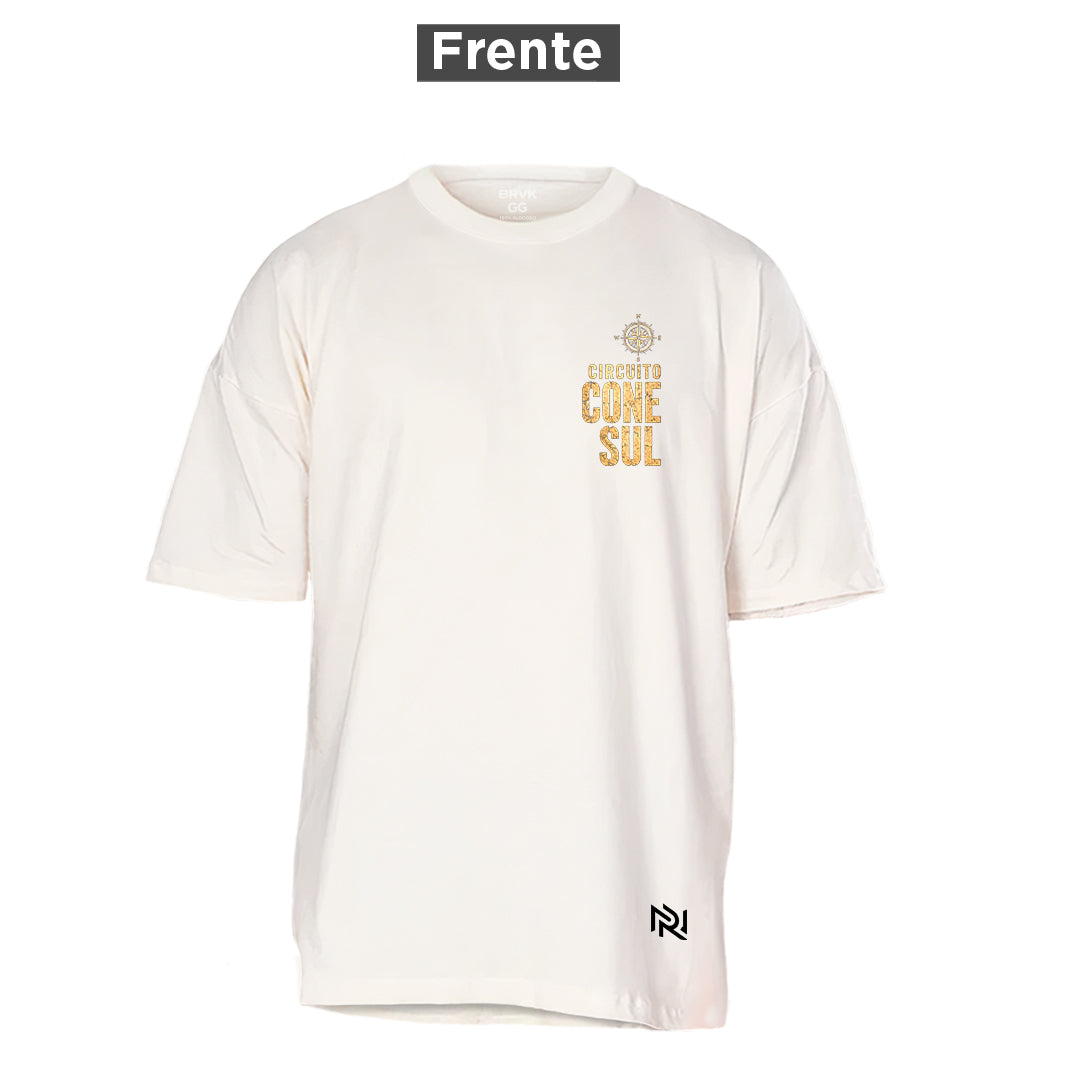 Camiseta Oversized Cone Sul, frente