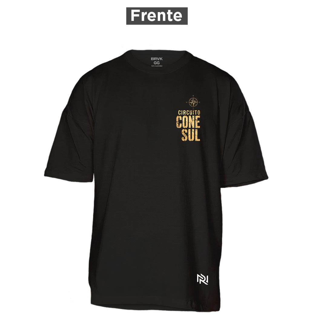 Camiseta Oversized Cone Sul, frente