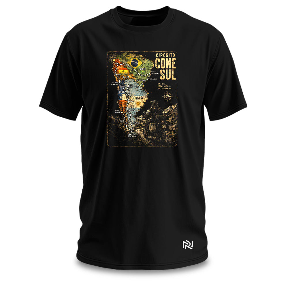 Camiseta Masculina Cone Sul
