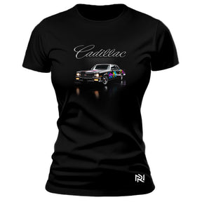 Camiseta Feminina Baby Look Cadillac