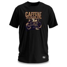Camiseta Masculina Caffeine And Gasoline