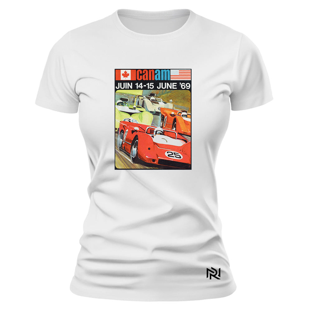 Camiseta Feminina Baby Look CanAm