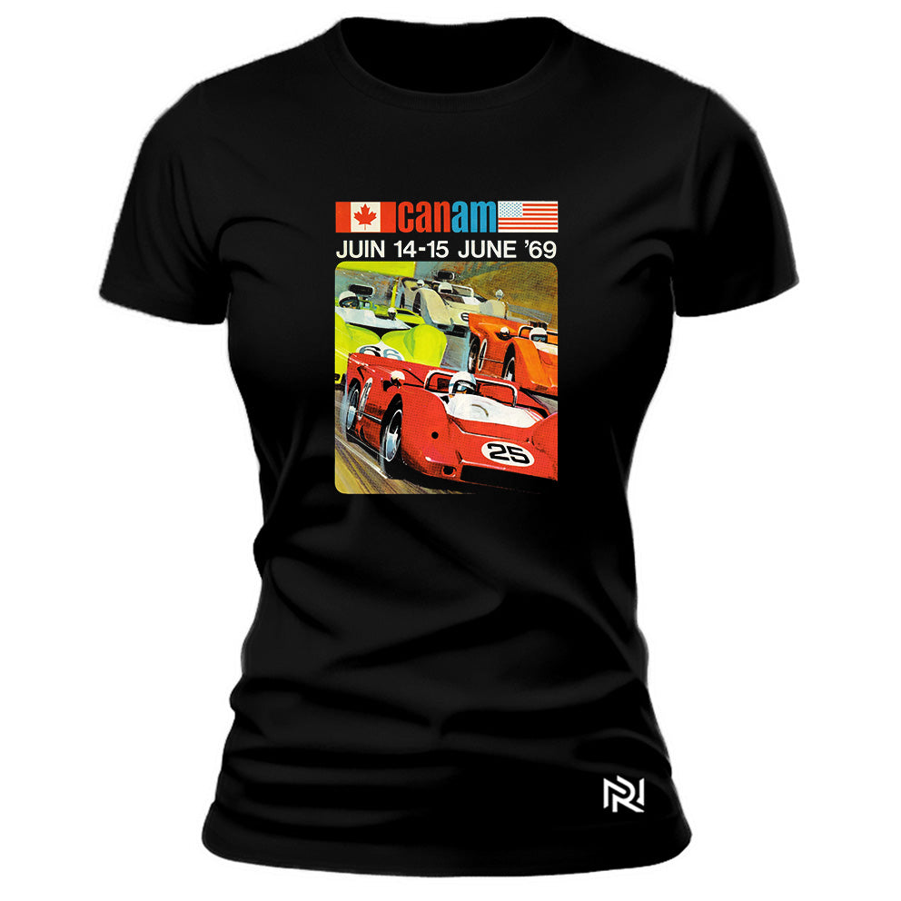 Camiseta Feminina Baby Look CanAm
