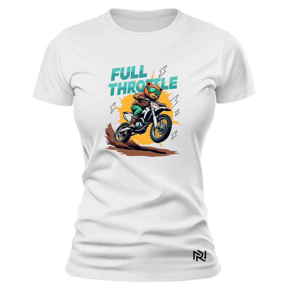 Camiseta Feminina Baby Look Dirt Bear