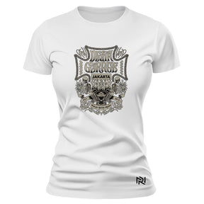 Camiseta Feminina Baby Look Death Garage