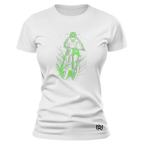 Camiseta Feminina Baby Look Dirt Rider