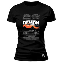 Camiseta Feminina Baby Look Demon