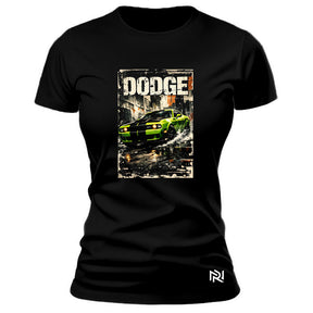 Camiseta Feminina Baby Look Dodge